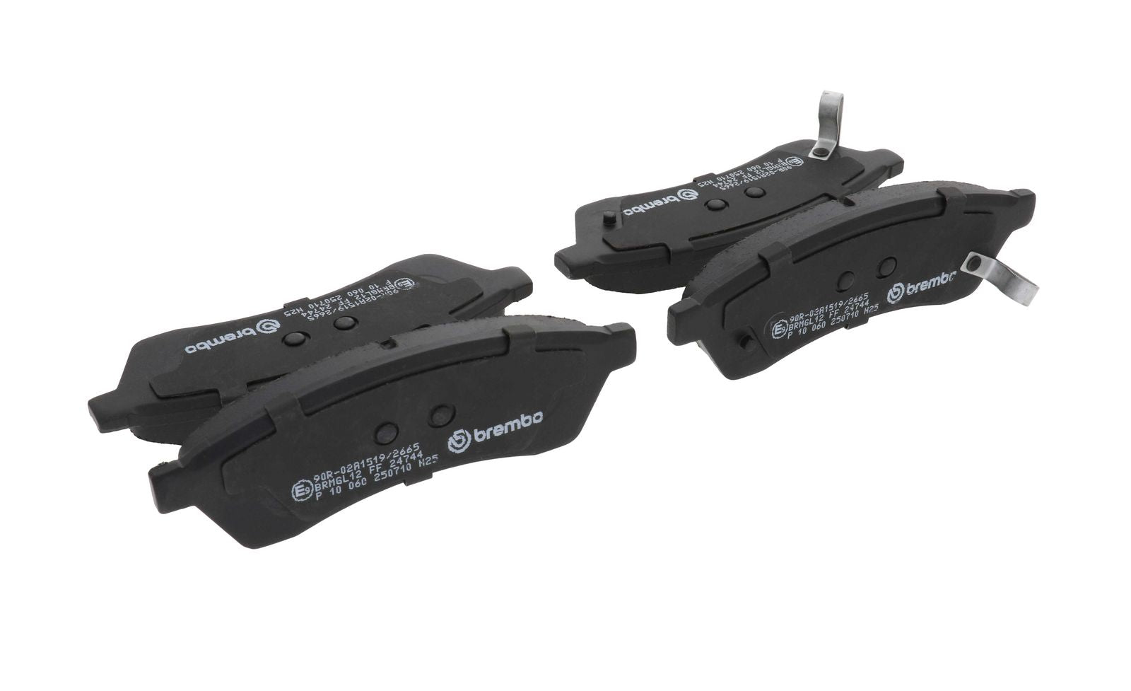 PRIME Low-Met Rear Disc Brake Pad Set - P10060_12
