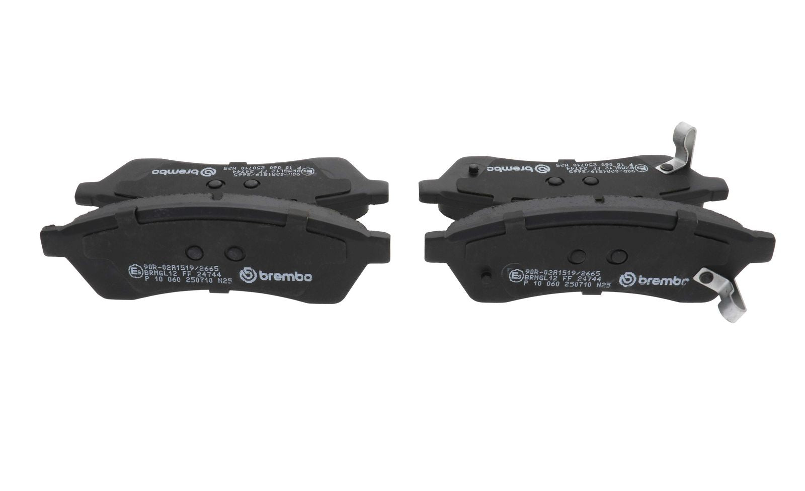 PRIME Low-Met Rear Disc Brake Pad Set - P10060_14