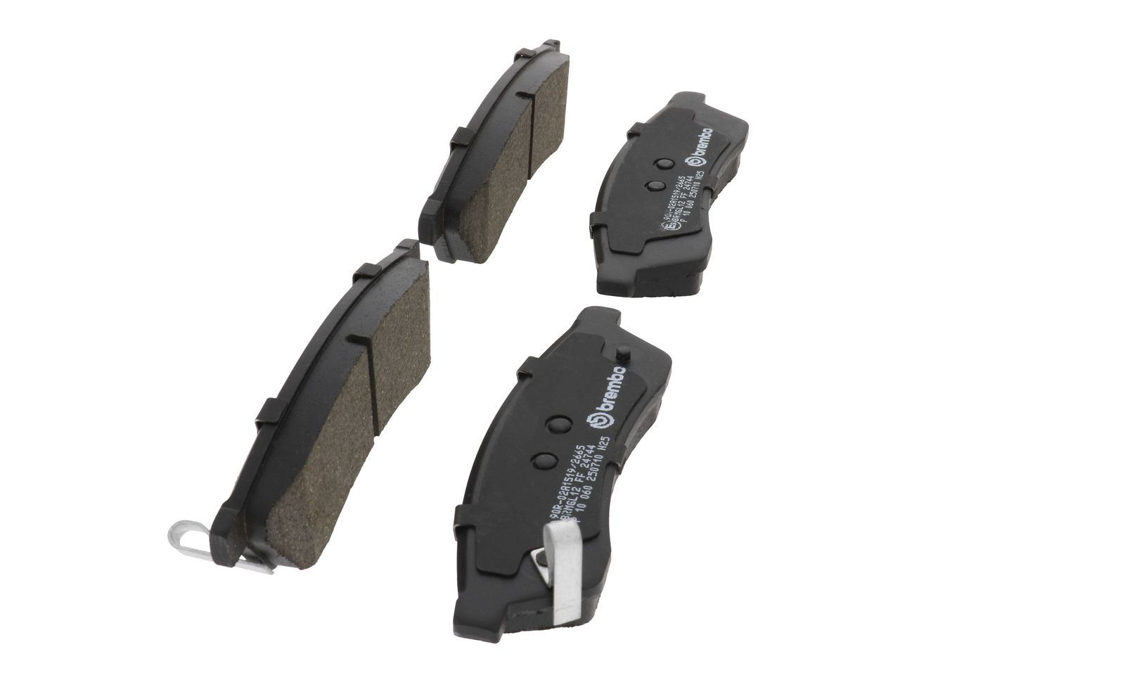 PRIME Low-Met Rear Disc Brake Pad Set - P10060_21