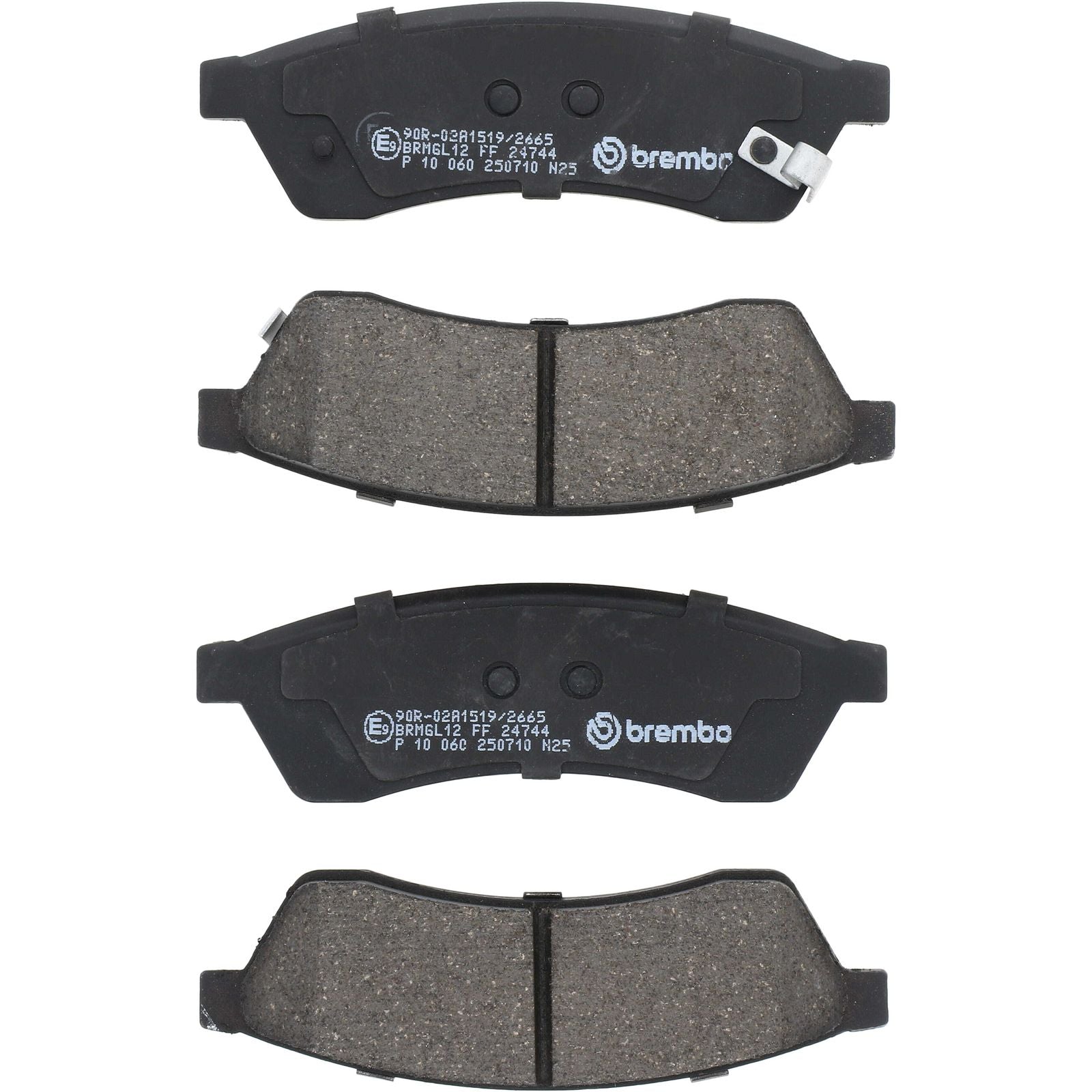 PRIME Low-Met Rear Disc Brake Pad Set - P10060_26