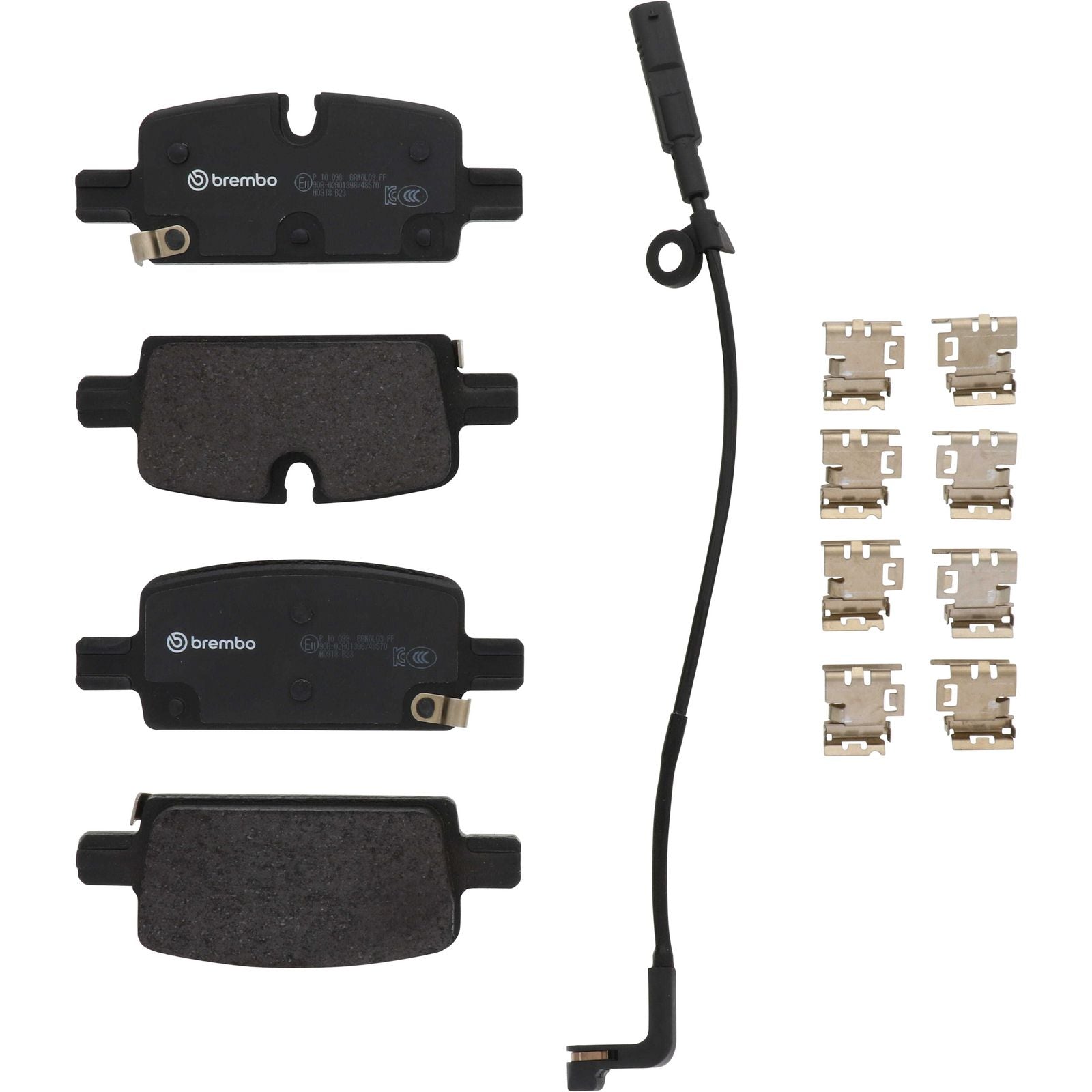 PRIME Low-Met Rear Disc Brake Pad Set - P10098_26