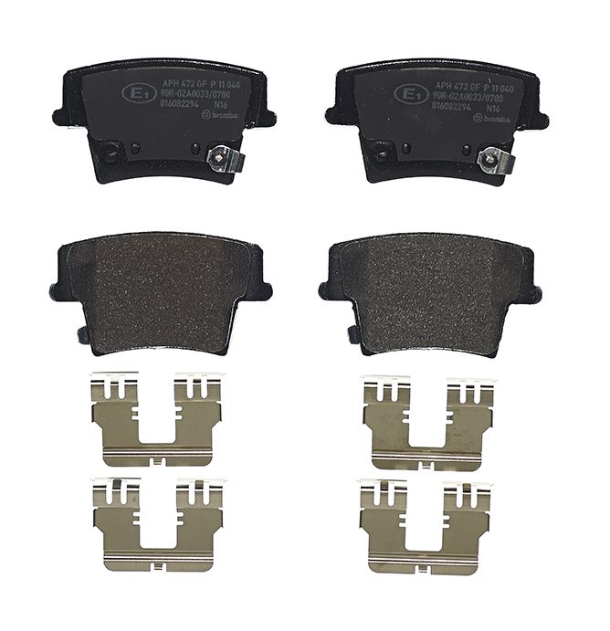 PRIME Low-Met Rear Disc Brake Pad Set - P11040_01