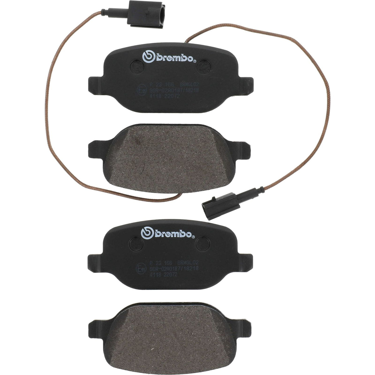 PRIME Low-Met Rear Disc Brake Pad Set - P23166_27