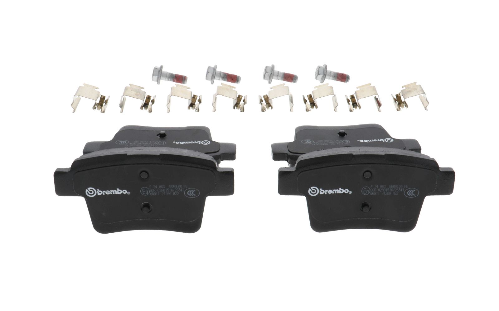 PRIME Low-Met Rear Disc Brake Pad Set - P24063_15