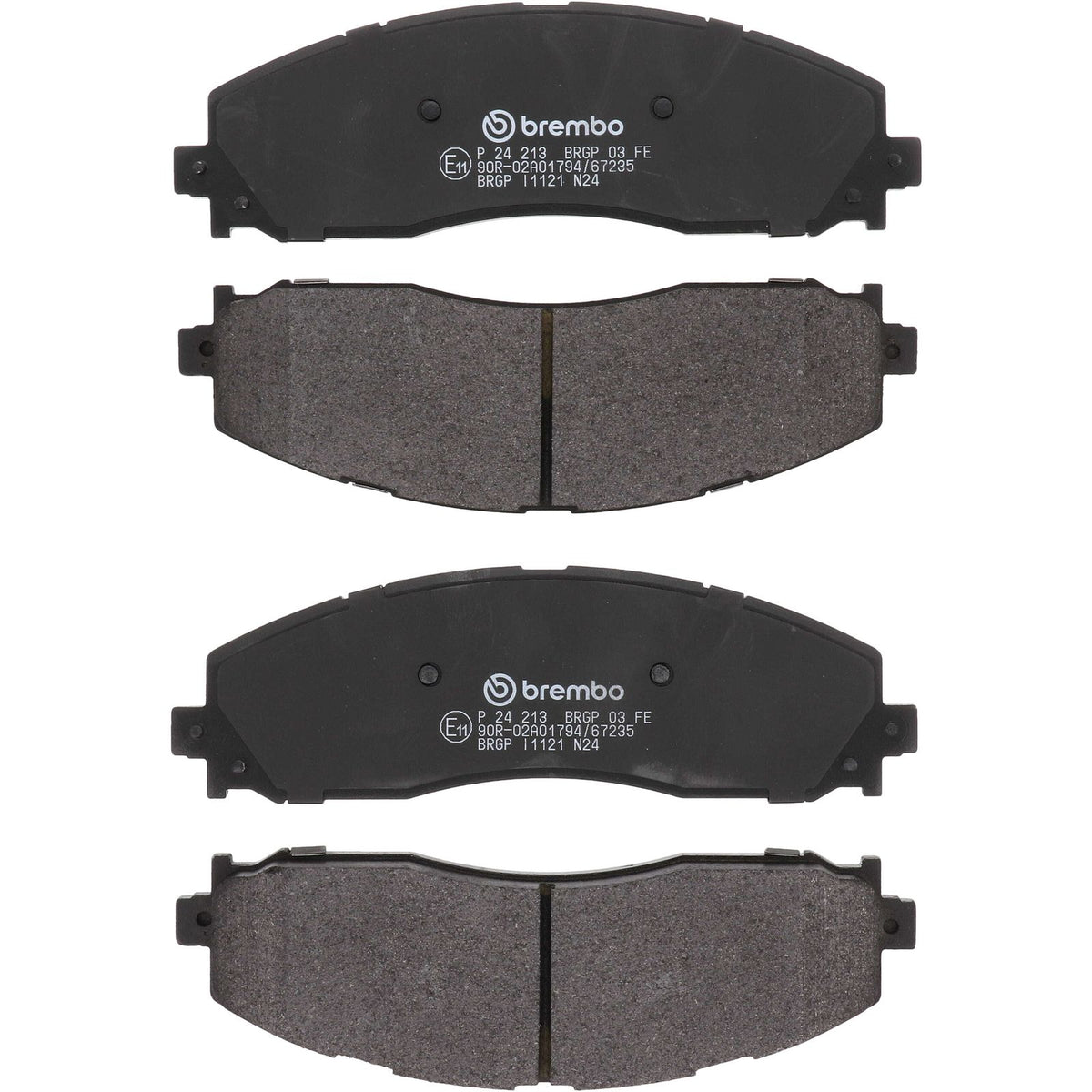 PRIME Low-Met Rear Disc Brake Pad Set - P24213_02