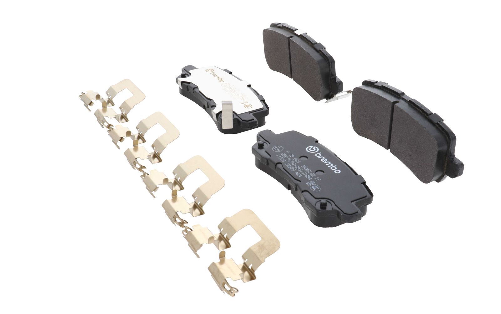 PRIME Low-Met Rear Disc Brake Pad Set - P28091_06