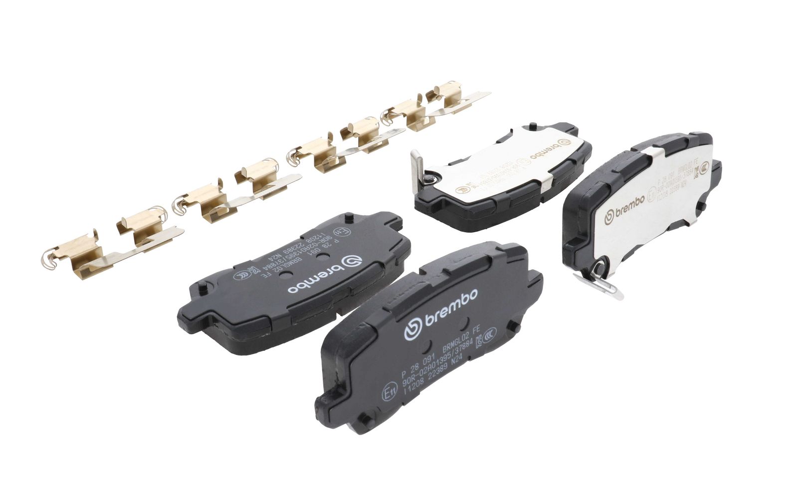 PRIME Low-Met Rear Disc Brake Pad Set - P28091_11