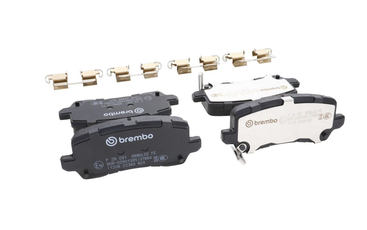 PRIME Low-Met Rear Disc Brake Pad Set - P28091_13