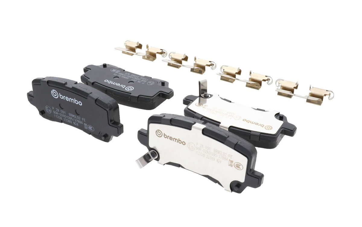 PRIME Low-Met Rear Disc Brake Pad Set - P28091_16