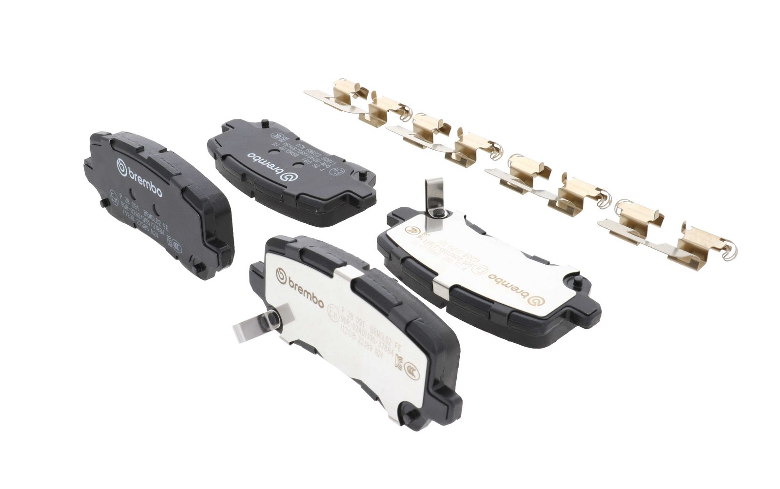 PRIME Low-Met Rear Disc Brake Pad Set - P28091_17