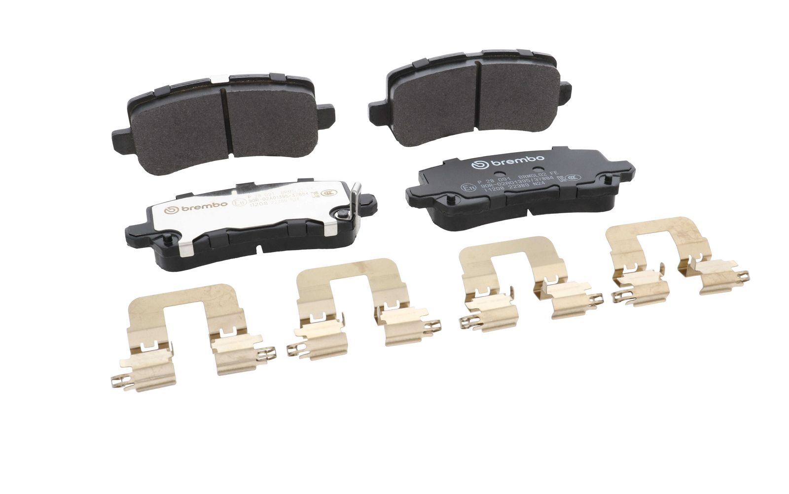 PRIME Low-Met Rear Disc Brake Pad Set - P28091_25