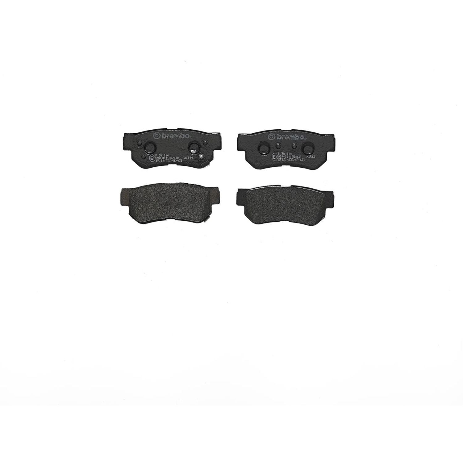 PRIME Low-Met Rear Disc Brake Pad Set - P30014_01