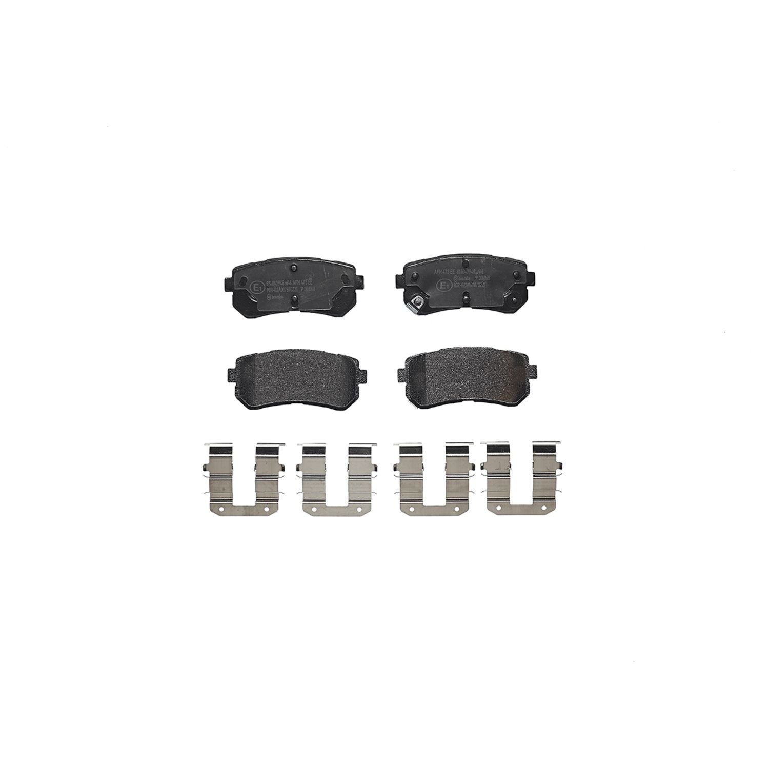 PRIME Low-Met Rear Disc Brake Pad Set - P30068_01