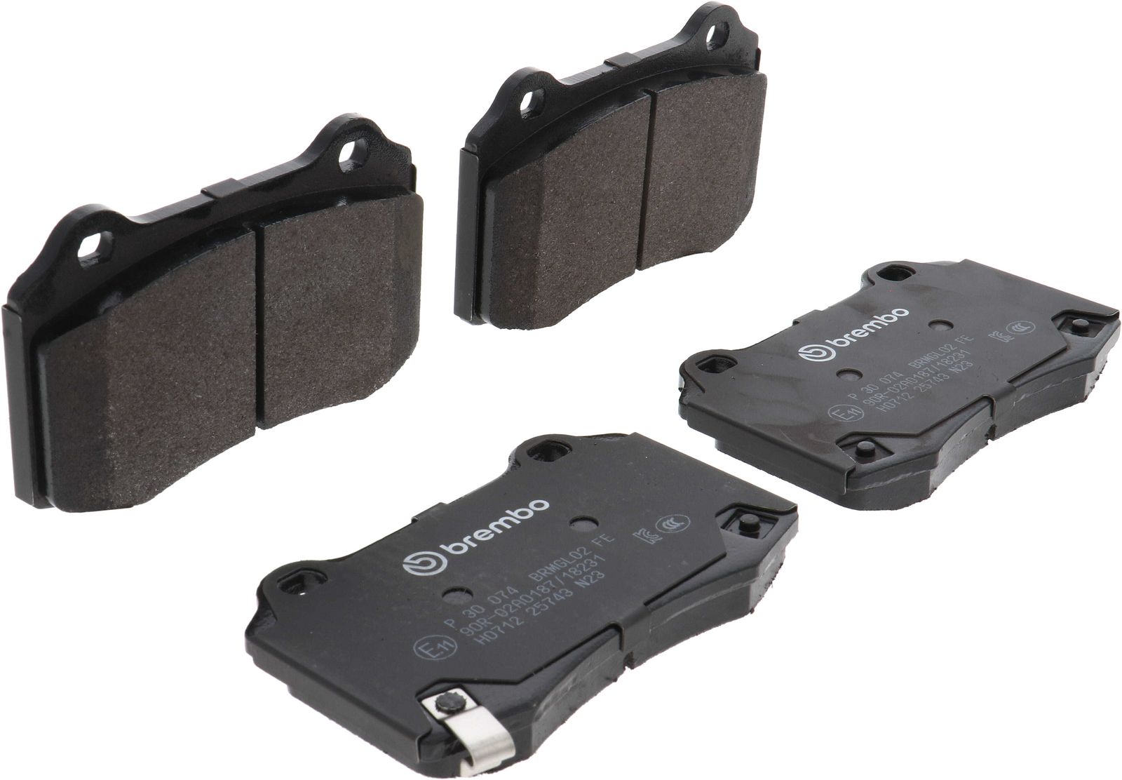 PRIME Low-Met Rear Disc Brake Pad Set - P30074_02
