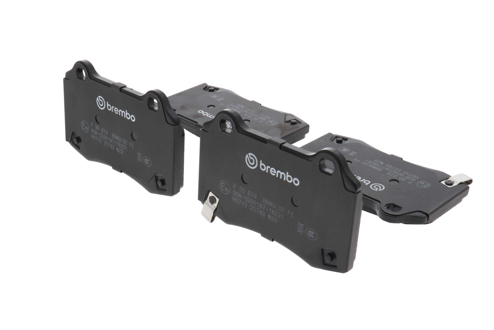 PRIME Low-Met Rear Disc Brake Pad Set - P30074_18