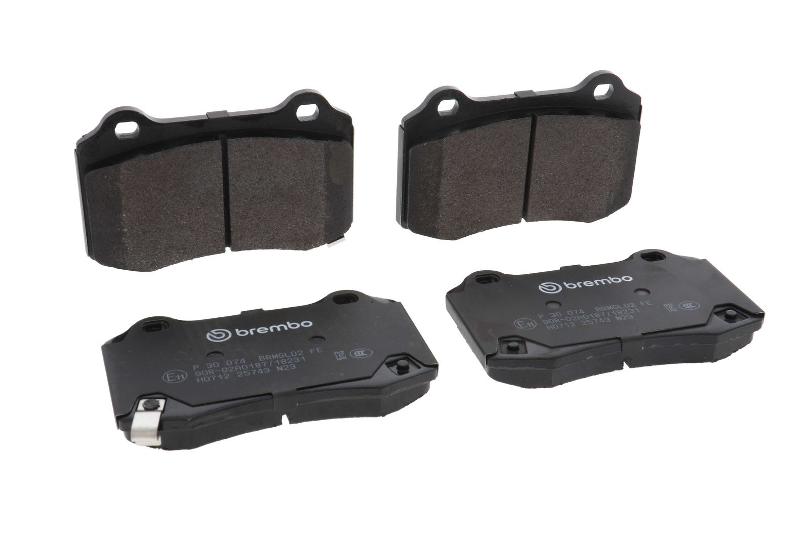 PRIME Low-Met Rear Disc Brake Pad Set - P30074_26