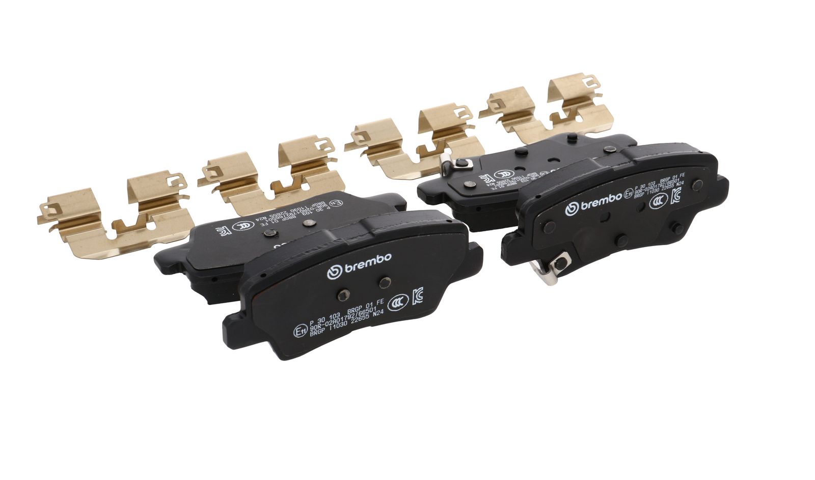 PRIME Low-Met Rear Disc Brake Pad Set - P30103_12