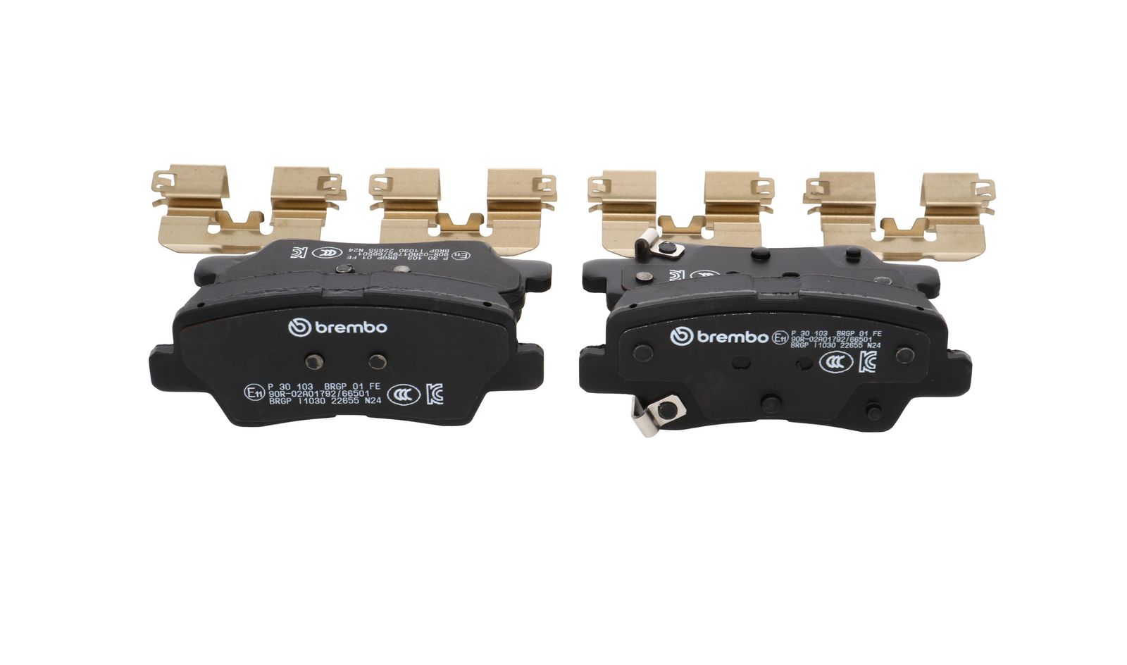 PRIME Low-Met Rear Disc Brake Pad Set - P30103_14