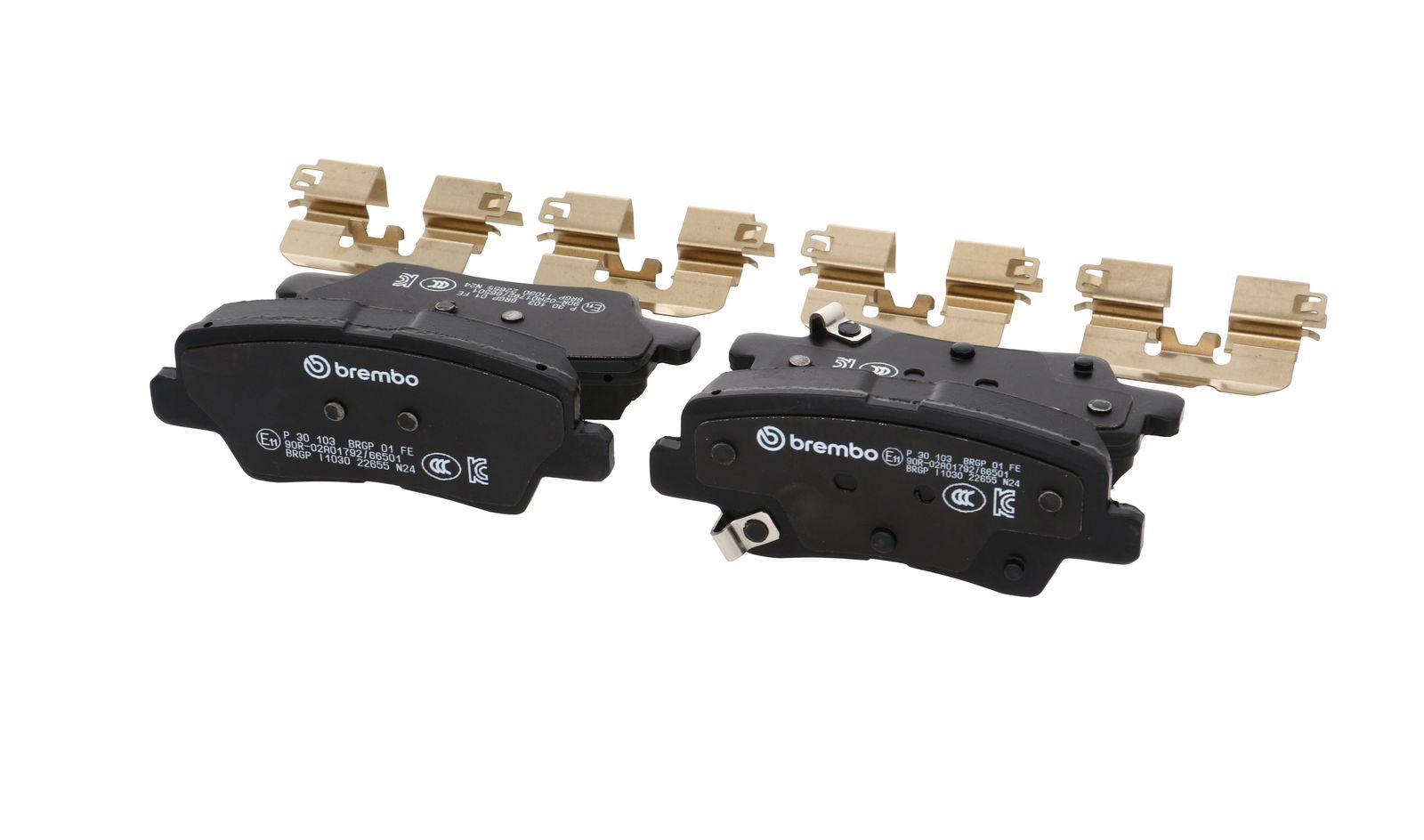 PRIME Low-Met Rear Disc Brake Pad Set - P30103_15