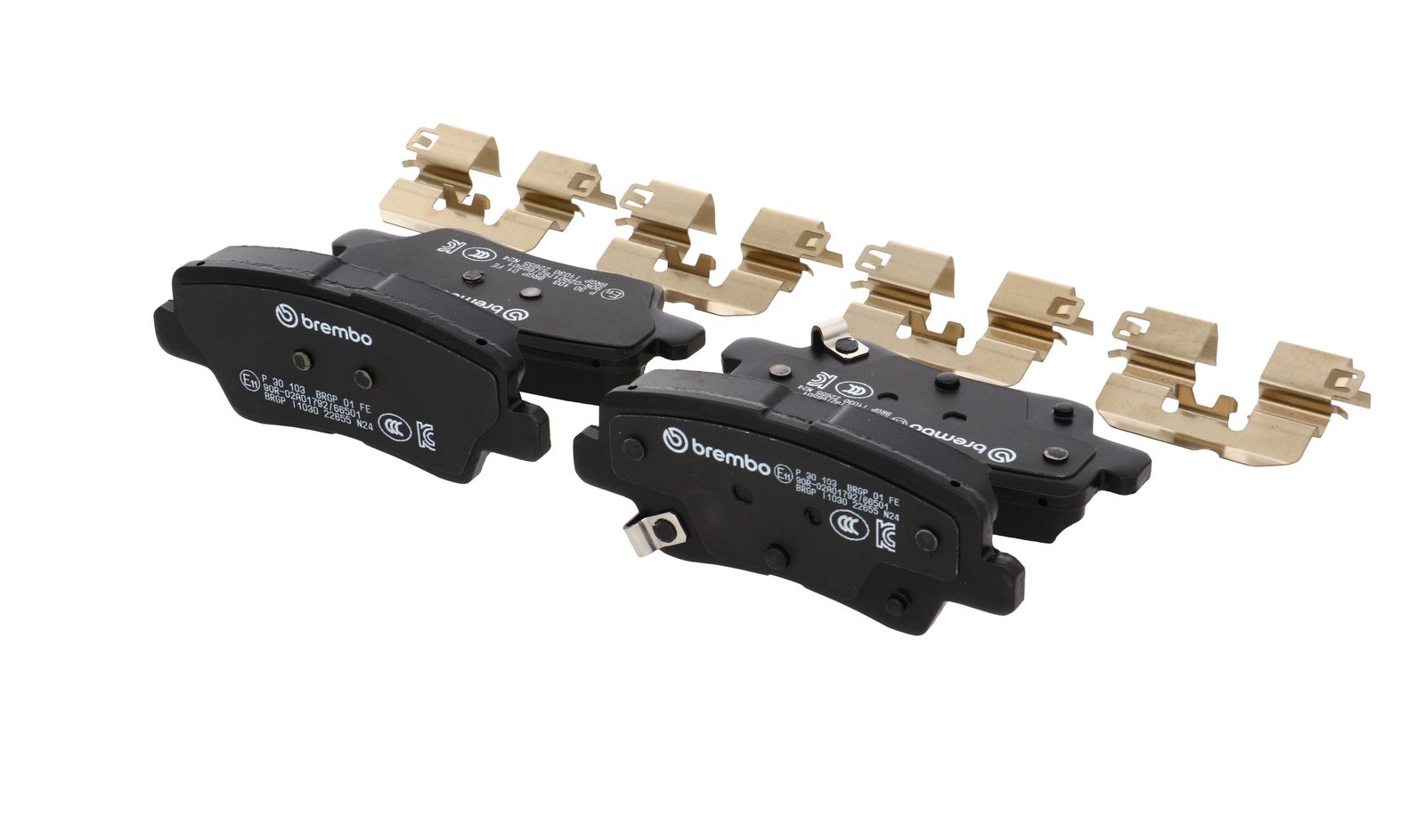 PRIME Low-Met Rear Disc Brake Pad Set - P30103_16