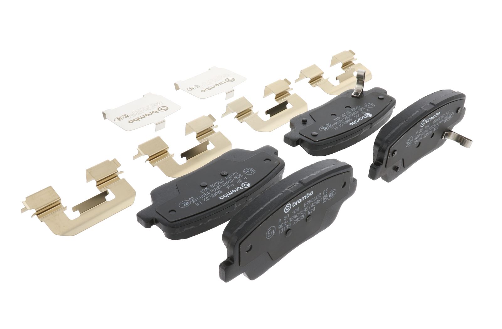 PRIME Low-Met Rear Disc Brake Pad Set - P30104_12
