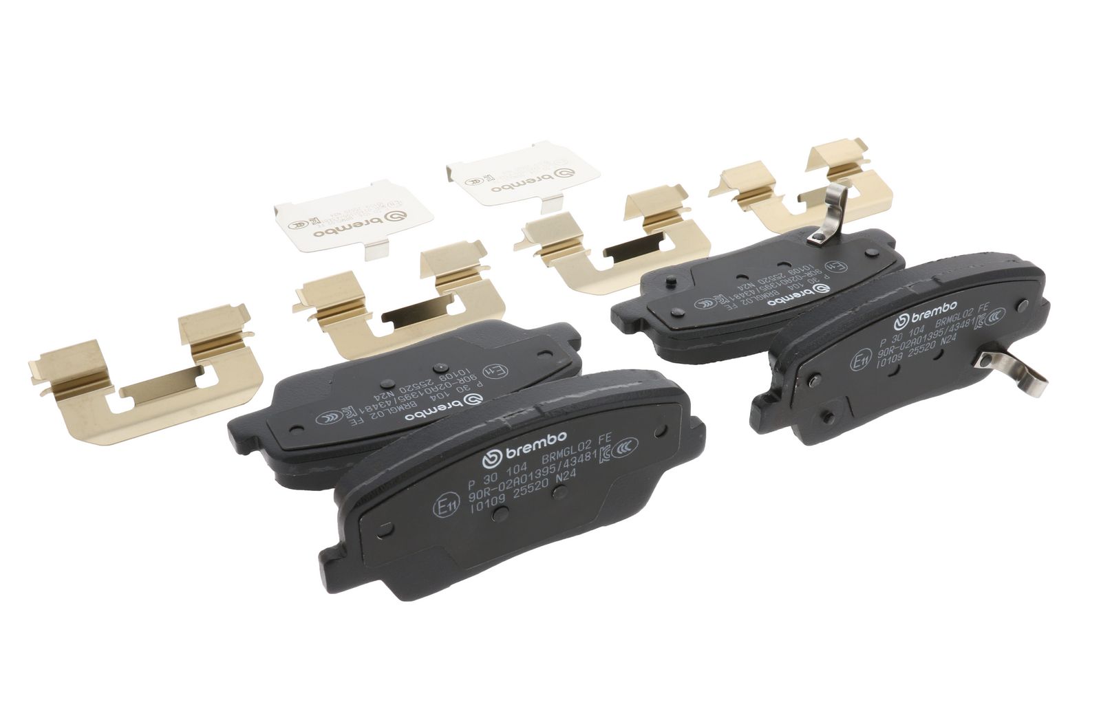PRIME Low-Met Rear Disc Brake Pad Set - P30104_13