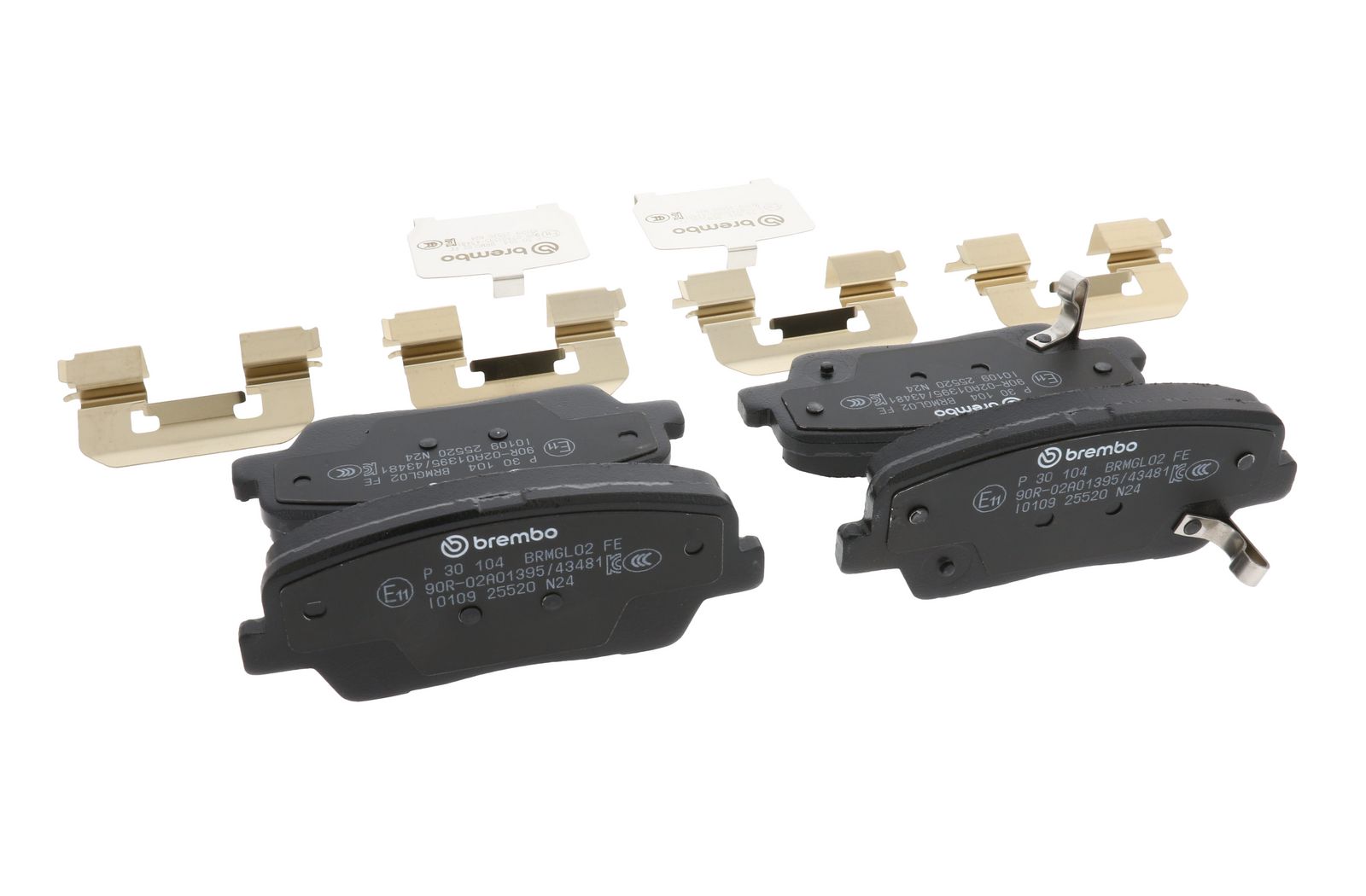 PRIME Low-Met Rear Disc Brake Pad Set - P30104_14