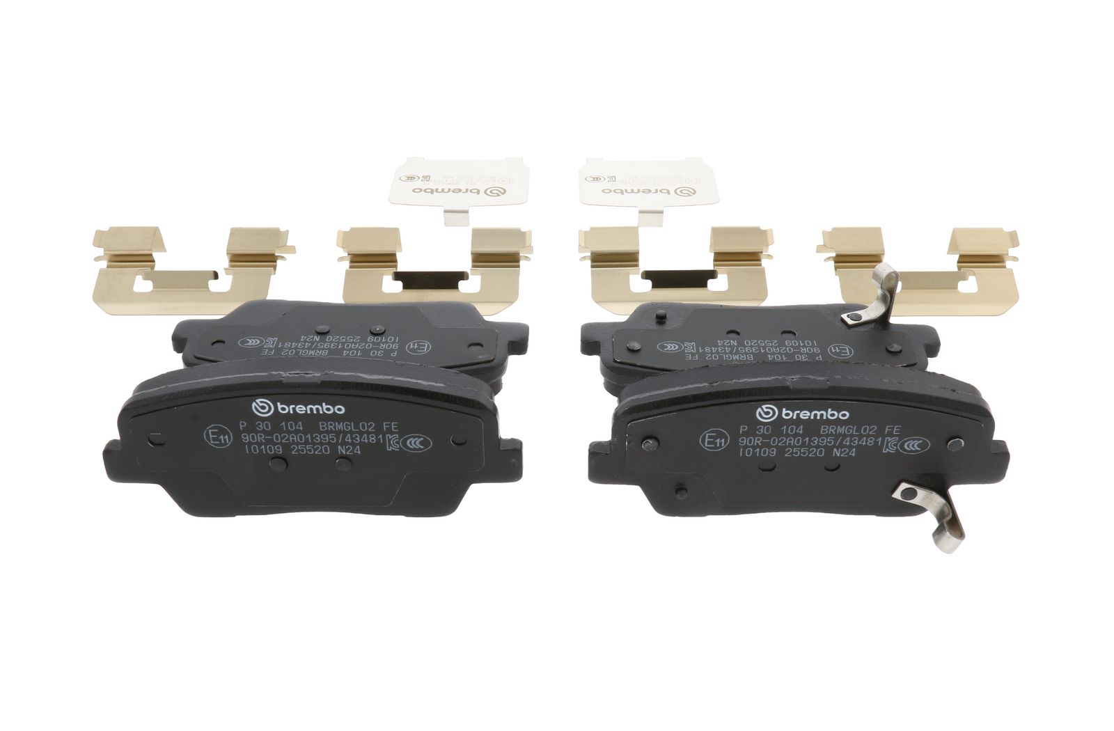 PRIME Low-Met Rear Disc Brake Pad Set - P30104_15