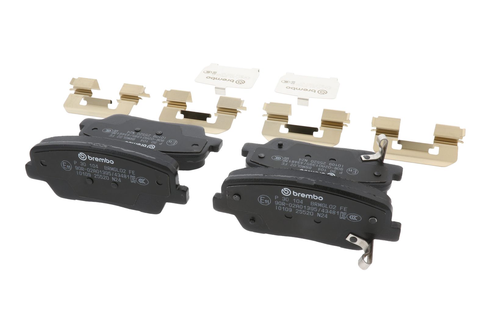 PRIME Low-Met Rear Disc Brake Pad Set - P30104_16