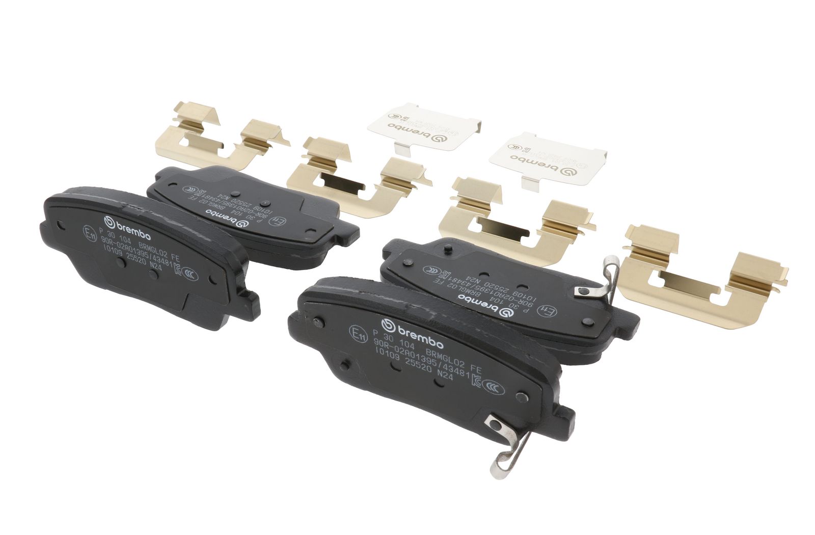 PRIME Low-Met Rear Disc Brake Pad Set - P30104_17