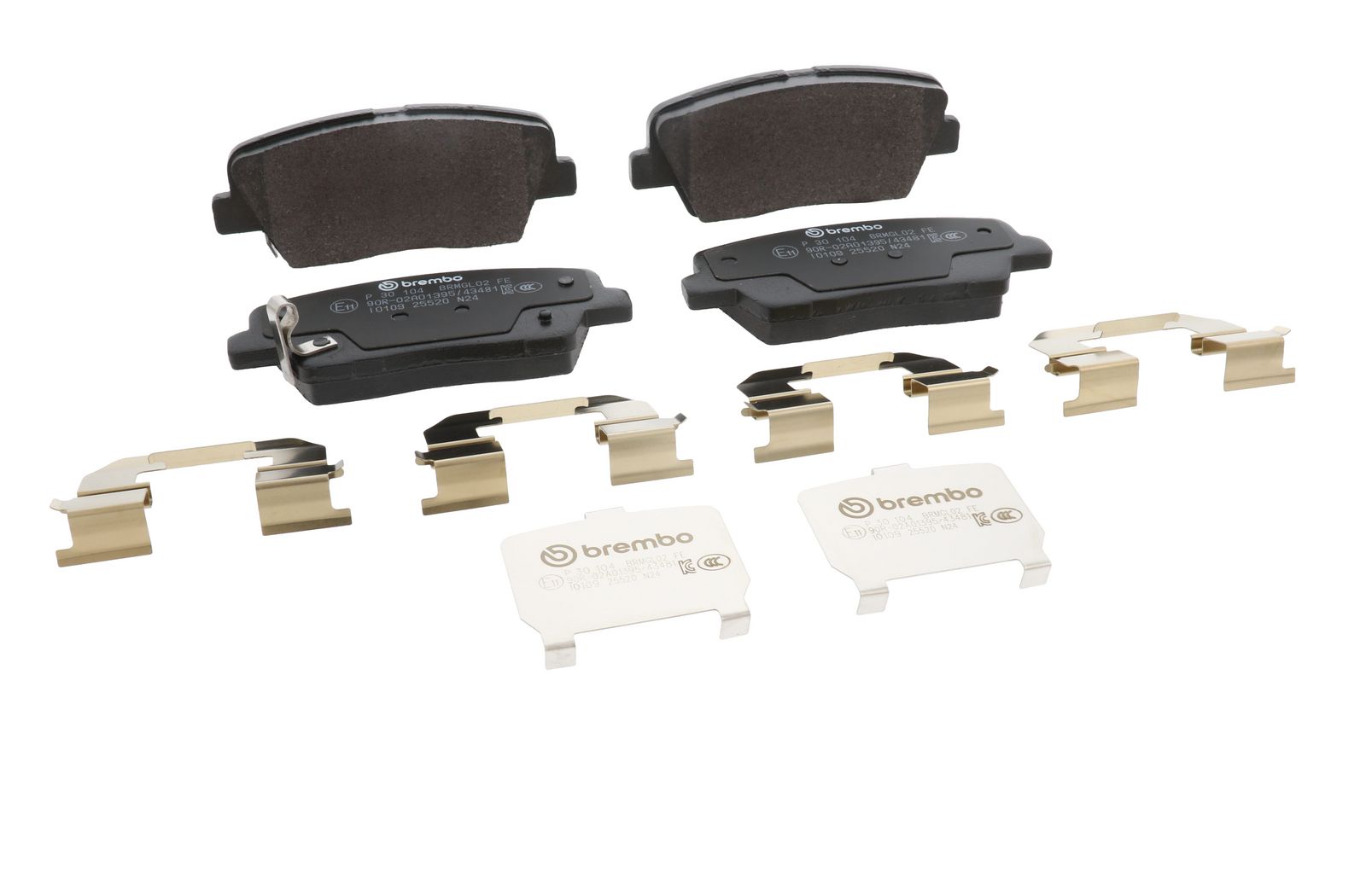 PRIME Low-Met Rear Disc Brake Pad Set - P30104_26