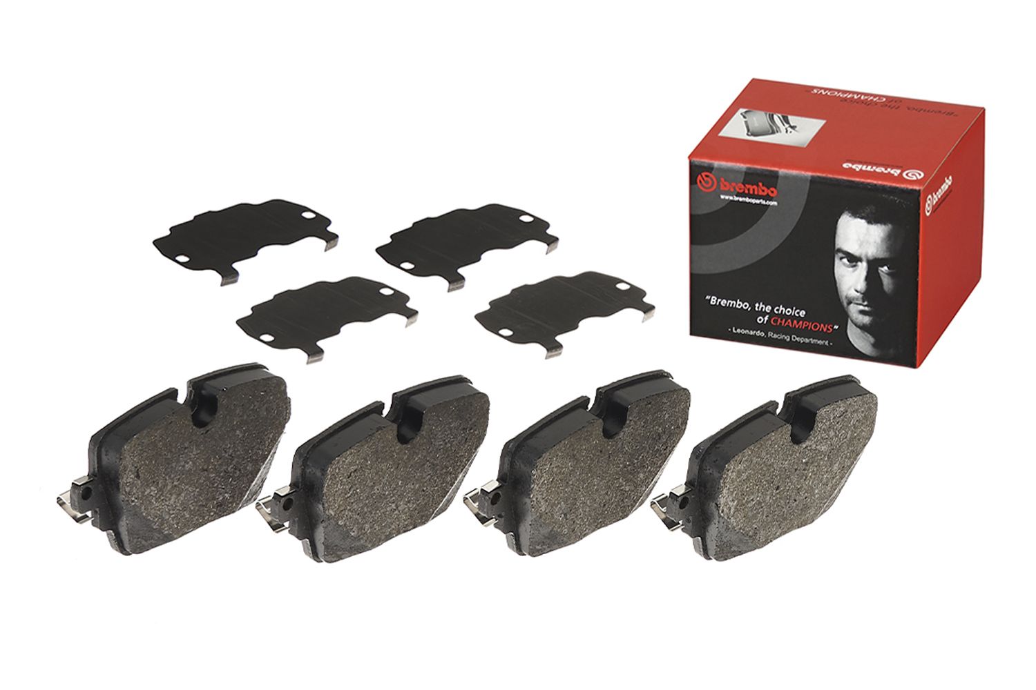 PRIME Low-Met Rear Disc Brake Pad Set - P36033_02