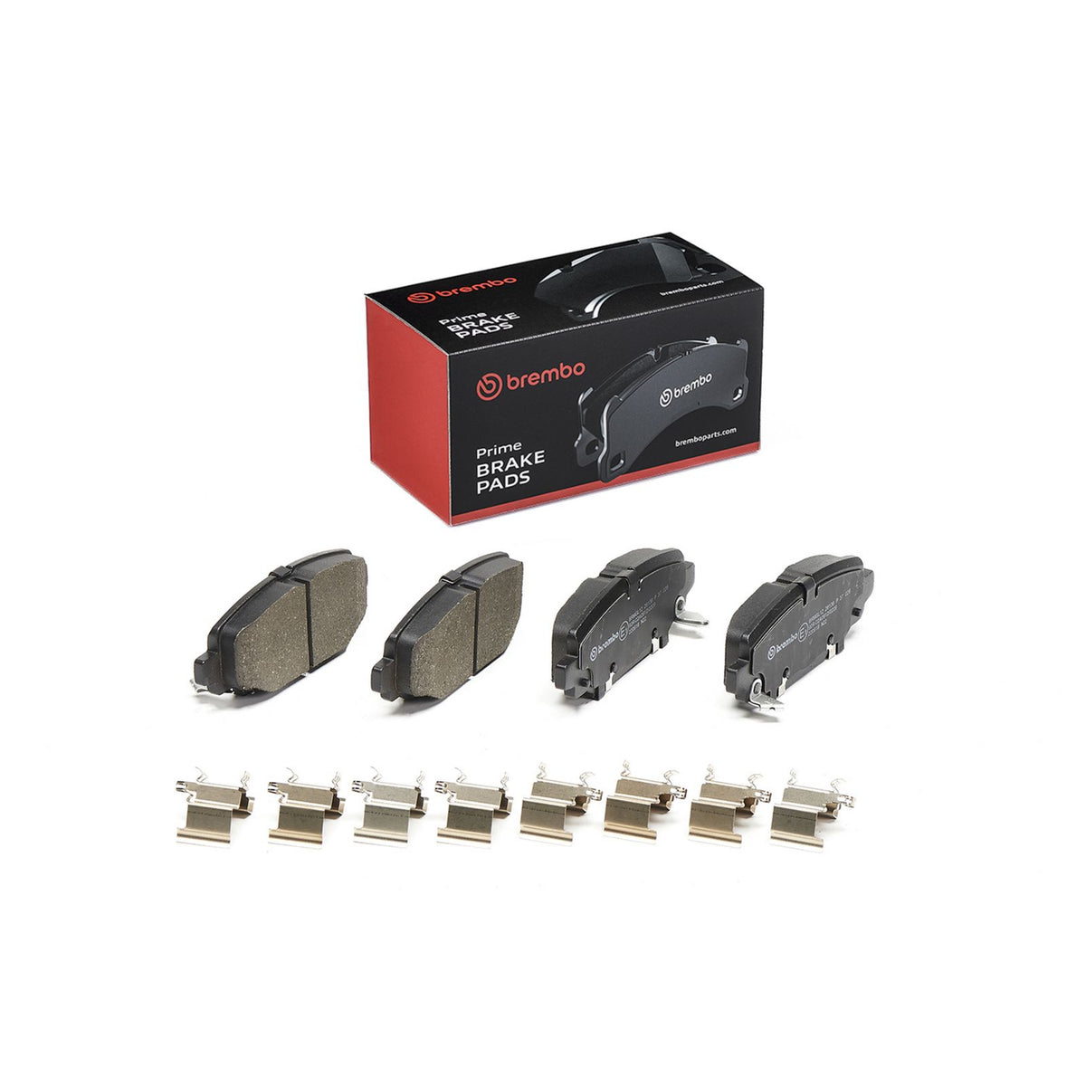 PRIME Low-Met Rear Disc Brake Pad Set - P37026_02