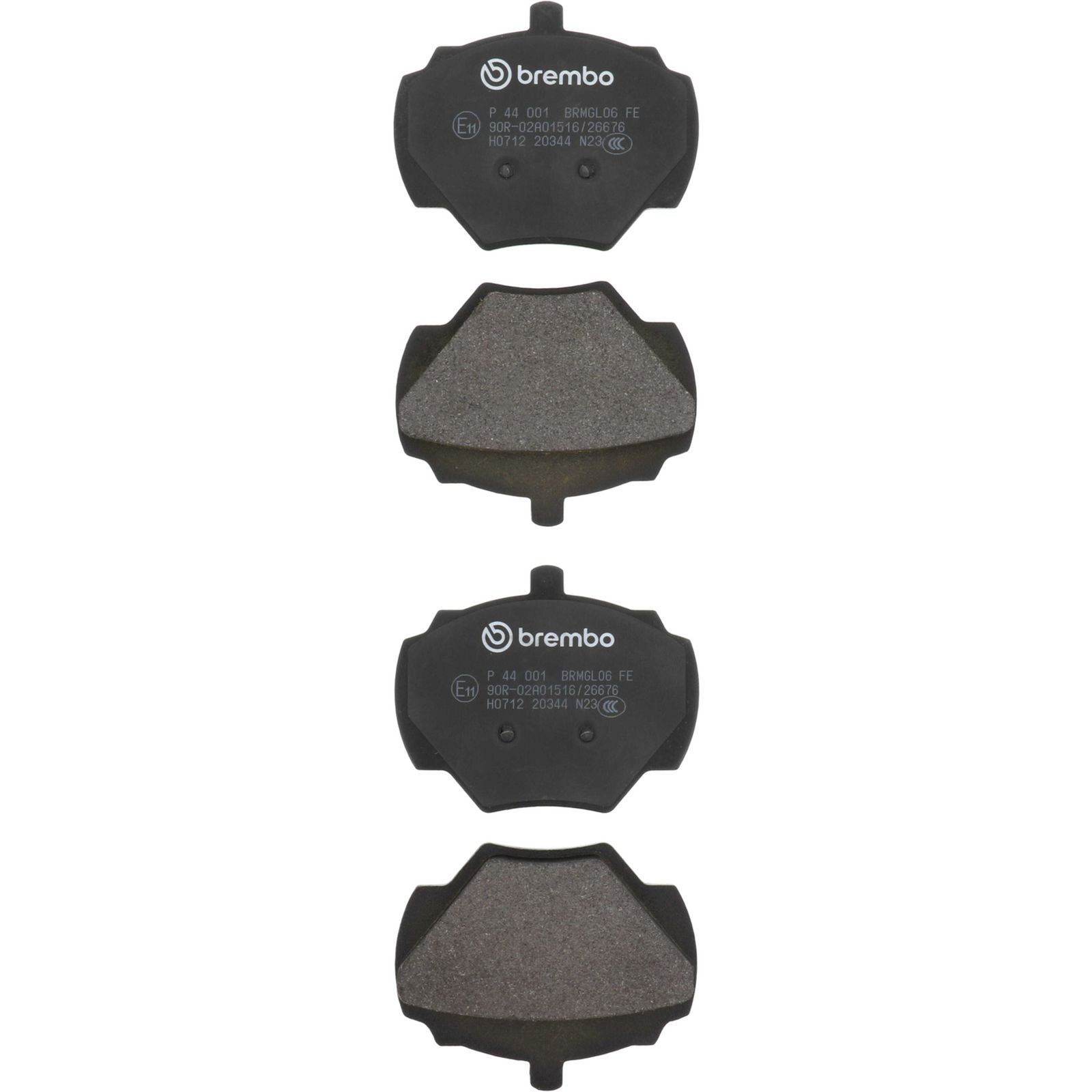 PRIME Low-Met Rear Disc Brake Pad Set - P44001_05