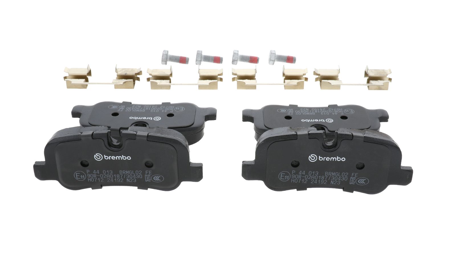 PRIME Low-Met Rear Disc Brake Pad Set - P44013_15