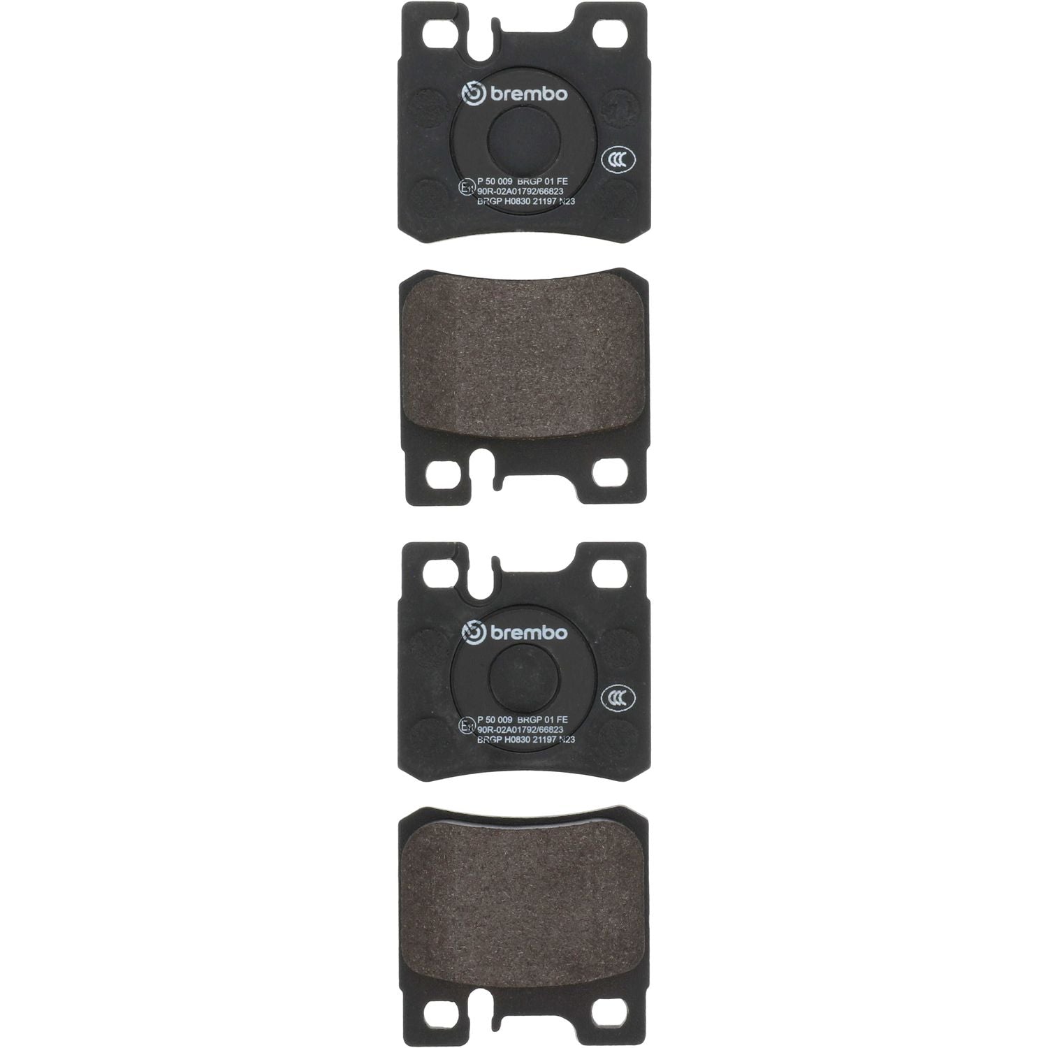 PRIME Low-Met Rear Disc Brake Pad Set - P50009_02