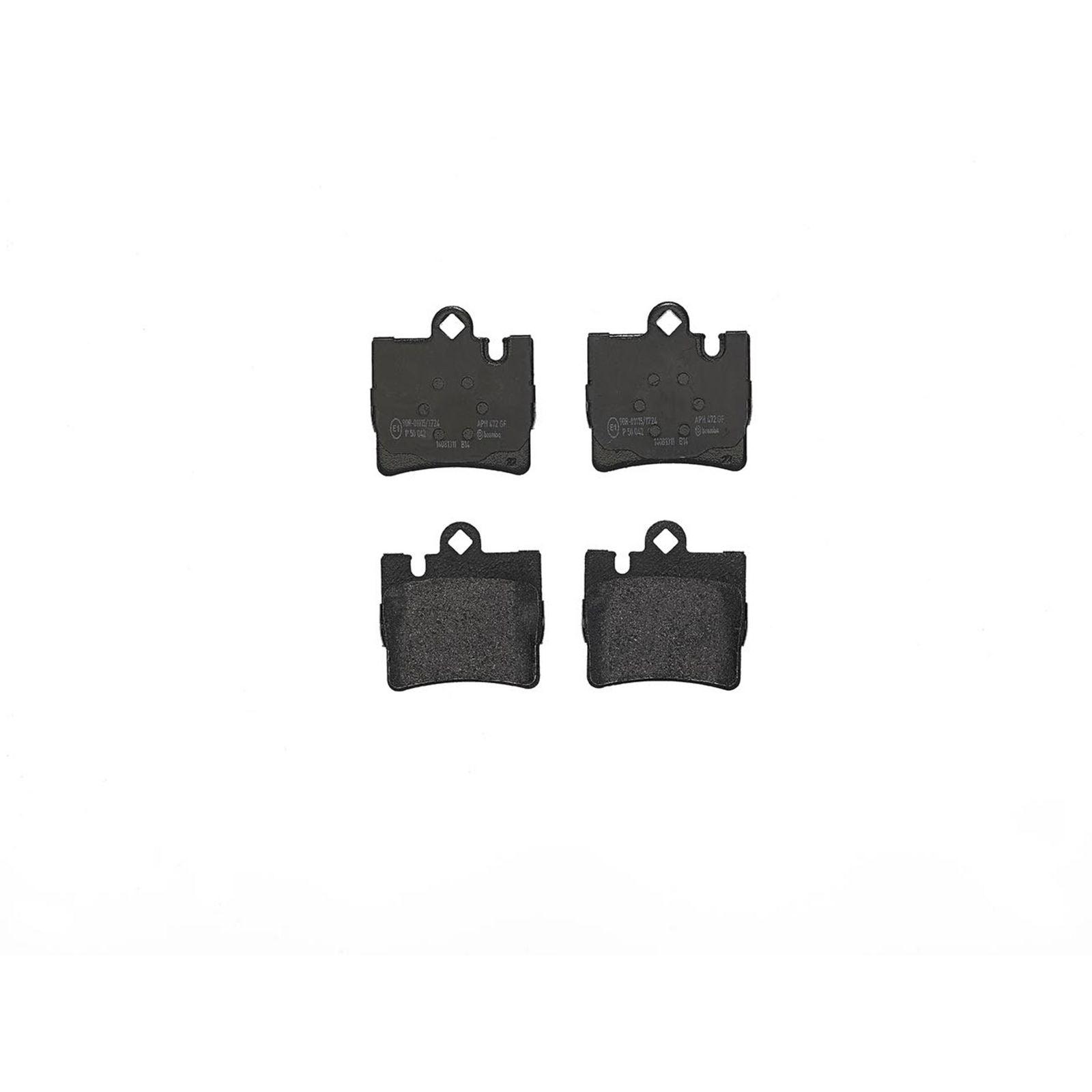 PRIME Low-Met Rear Disc Brake Pad Set - P50042_01
