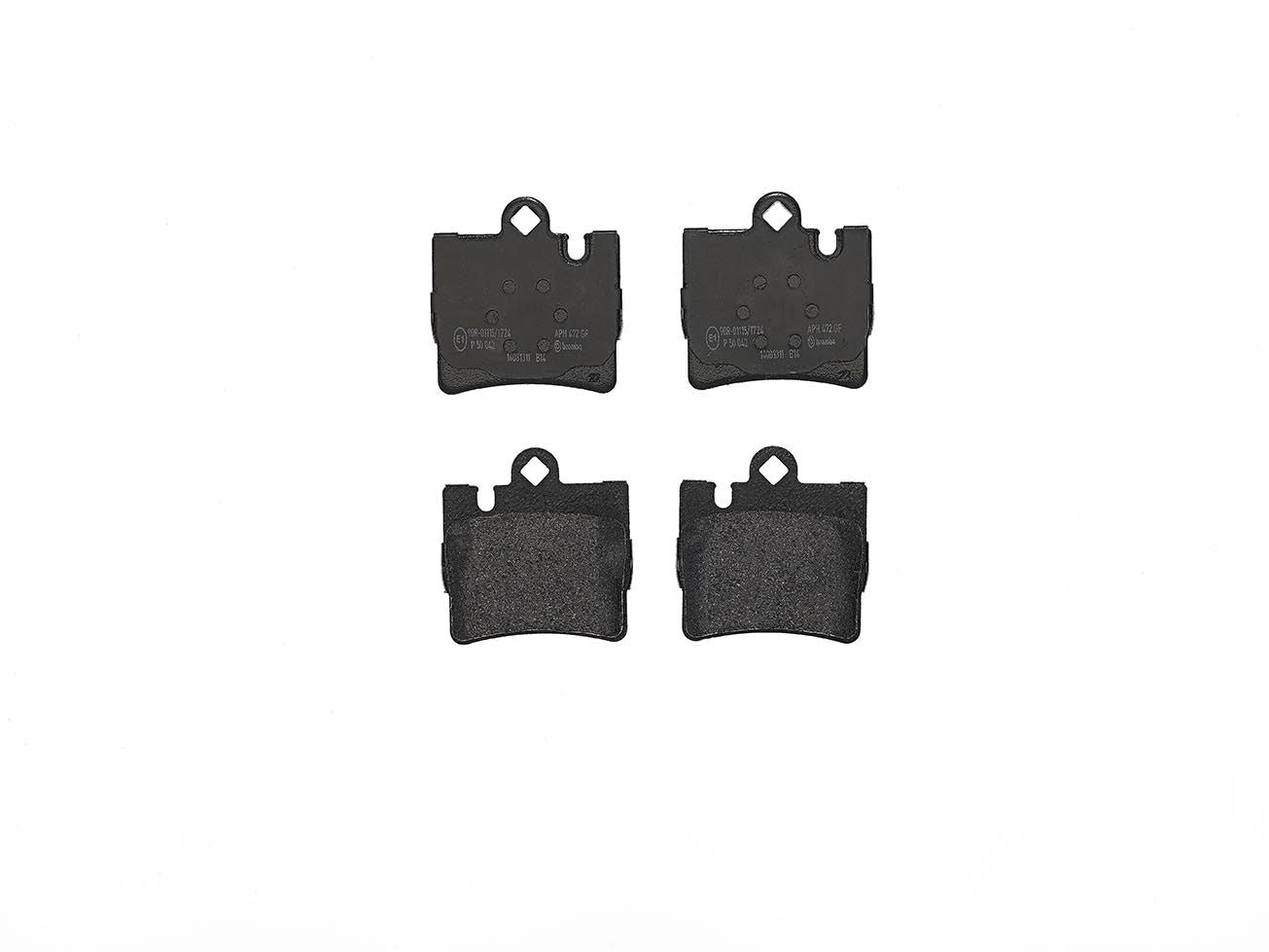 PRIME Low-Met Rear Disc Brake Pad Set - P50042_02