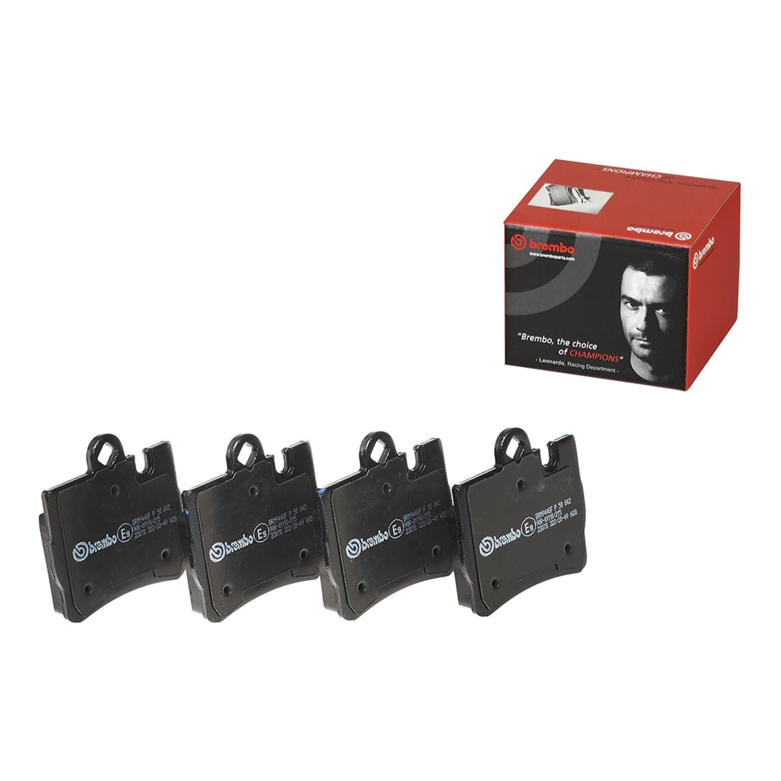 PRIME Low-Met Rear Disc Brake Pad Set - P50042_04