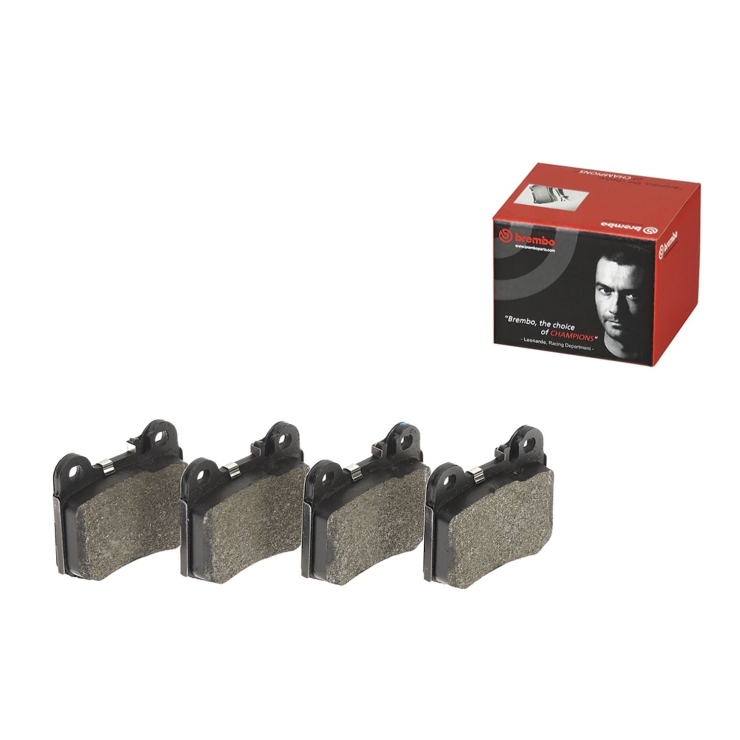 PRIME Low-Met Rear Disc Brake Pad Set - P50043_01