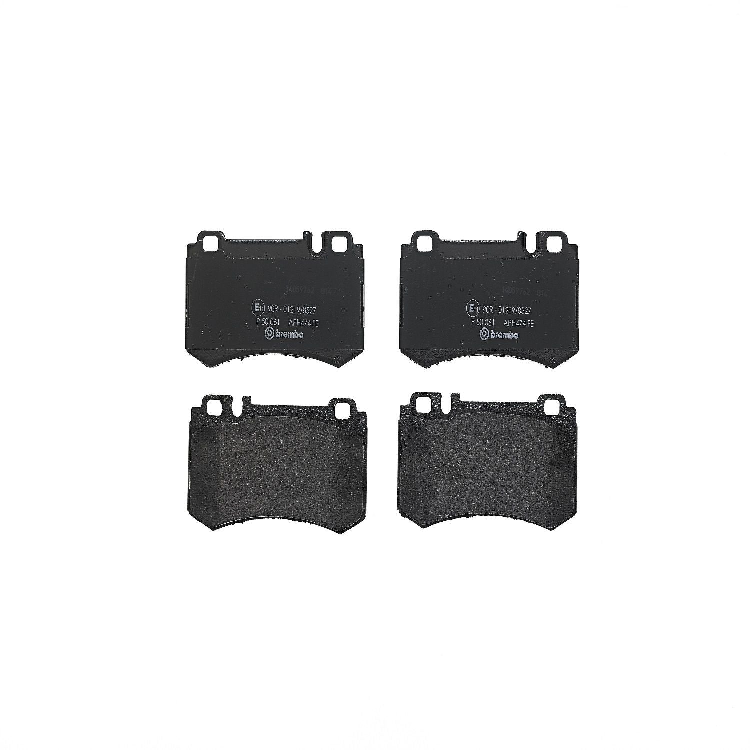 PRIME Low-Met Rear Disc Brake Pad Set - P50061_01