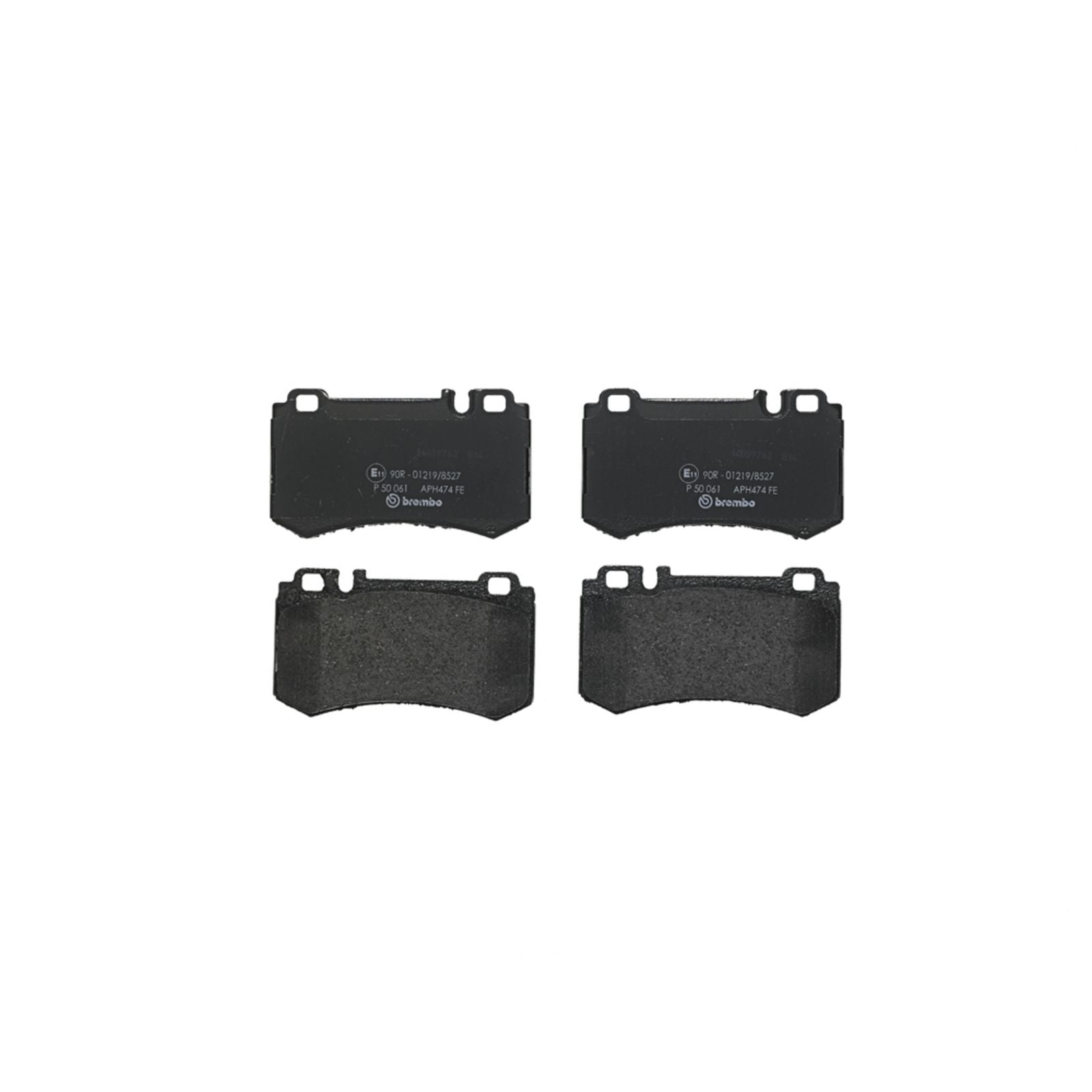 PRIME Low-Met Rear Disc Brake Pad Set - P50061_02