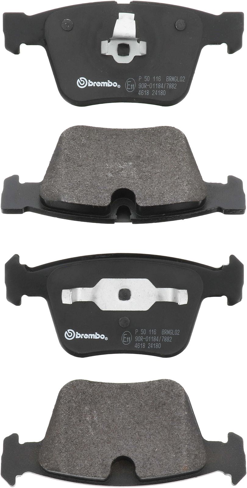 PRIME Low-Met Rear Disc Brake Pad Set - P50116_01