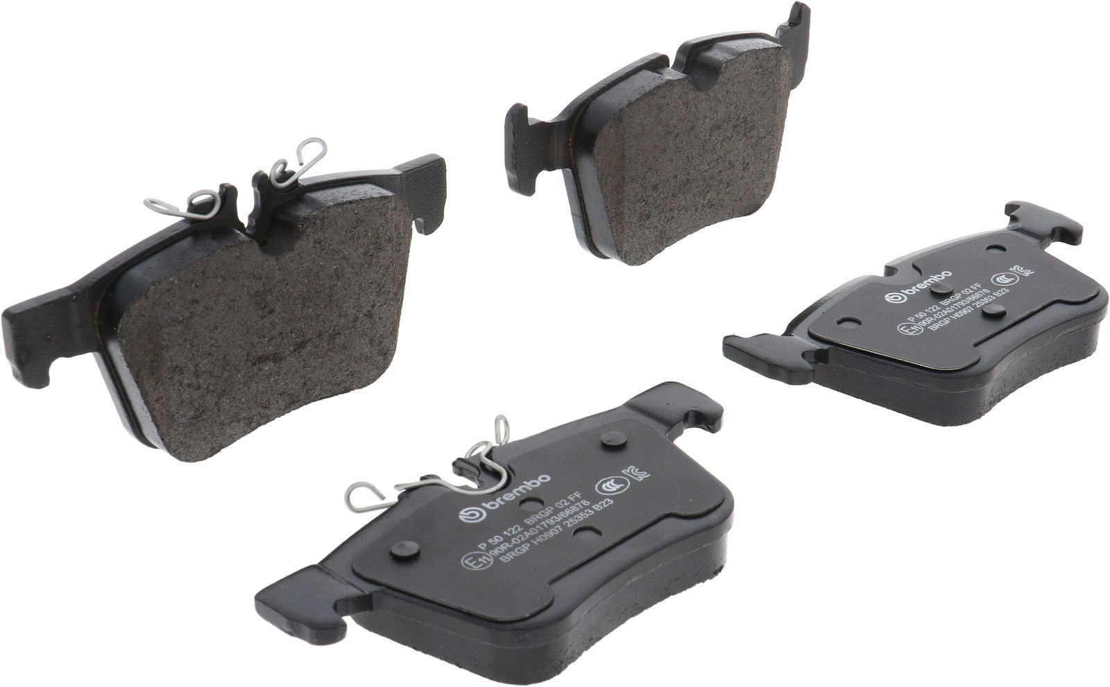 PRIME Low-Met Rear Disc Brake Pad Set - P50122_02