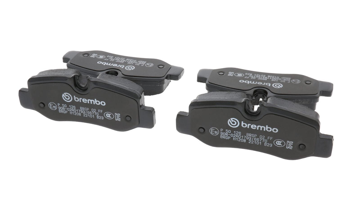 PRIME Low-Met Rear Disc Brake Pad Set - P50126_18