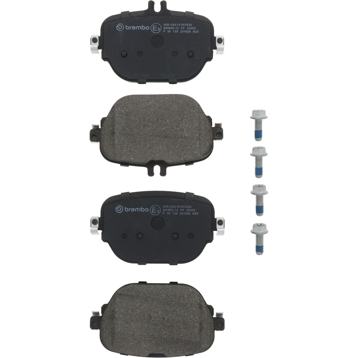PRIME Low-Met Rear Disc Brake Pad Set - P50138_05