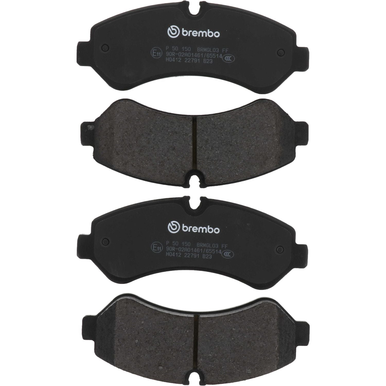 PRIME Low-Met Rear Disc Brake Pad Set - P50150_02