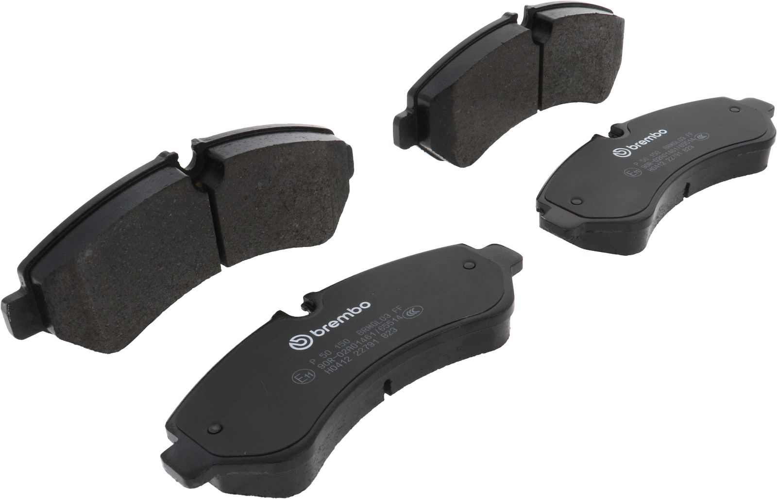 PRIME Low-Met Rear Disc Brake Pad Set - P50150_02