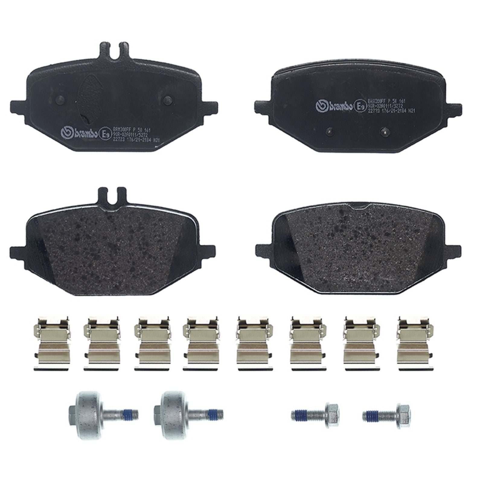 PRIME Low-Met Rear Disc Brake Pad Set - P50161_02