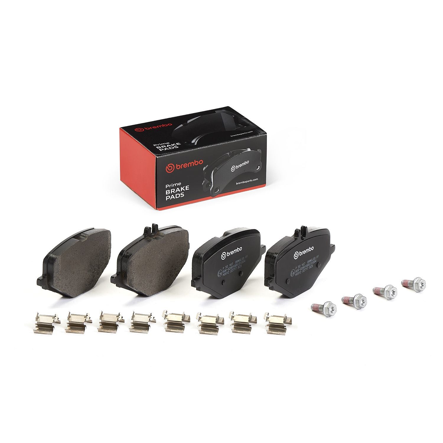 PRIME Low-Met Rear Disc Brake Pad Set - P50167_02
